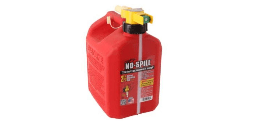 No-Spill 1405 gas can
