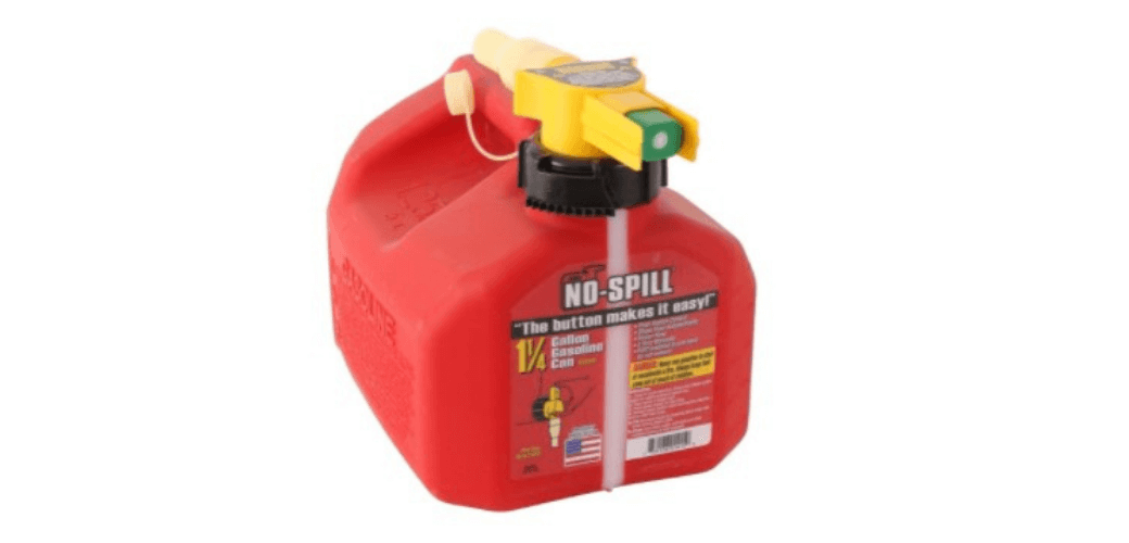 No-Spill 1415 gas can