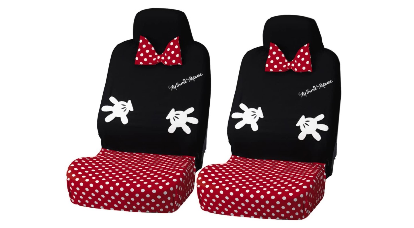 Bonform-Seat-Cover-Disney-Lovely-Minnie-Front-Two