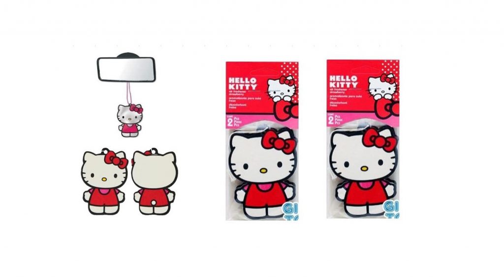 Hello Kitty Core Paper Air Freshener Strawberry