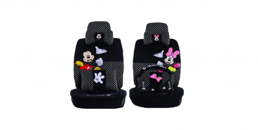 Maimai88 New 1 Set of Cute Cartoon Mickey Mouse Universal Car Cover