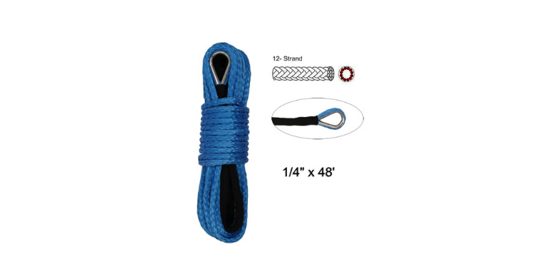 HOOAI Synthetic Winch Rope