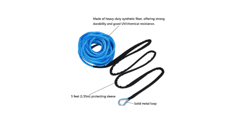 Ucreative Blue Synthetic Winch Rope