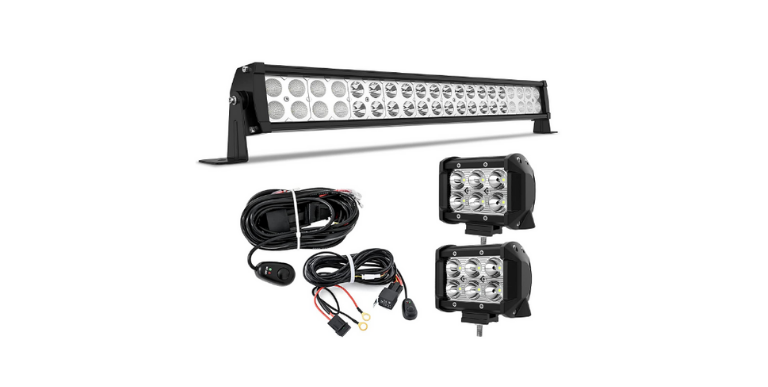 YITAMOTOR 2 Pieces 24-inches LED Light Bar