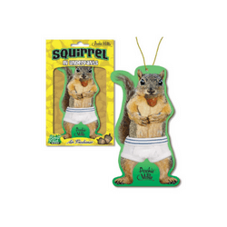 Accoutrements Squirrel Standing in Underwear Funny Air Freshener